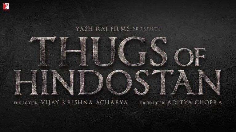 Just In: Aamir Khan shares Thugs Of Hindostan logo