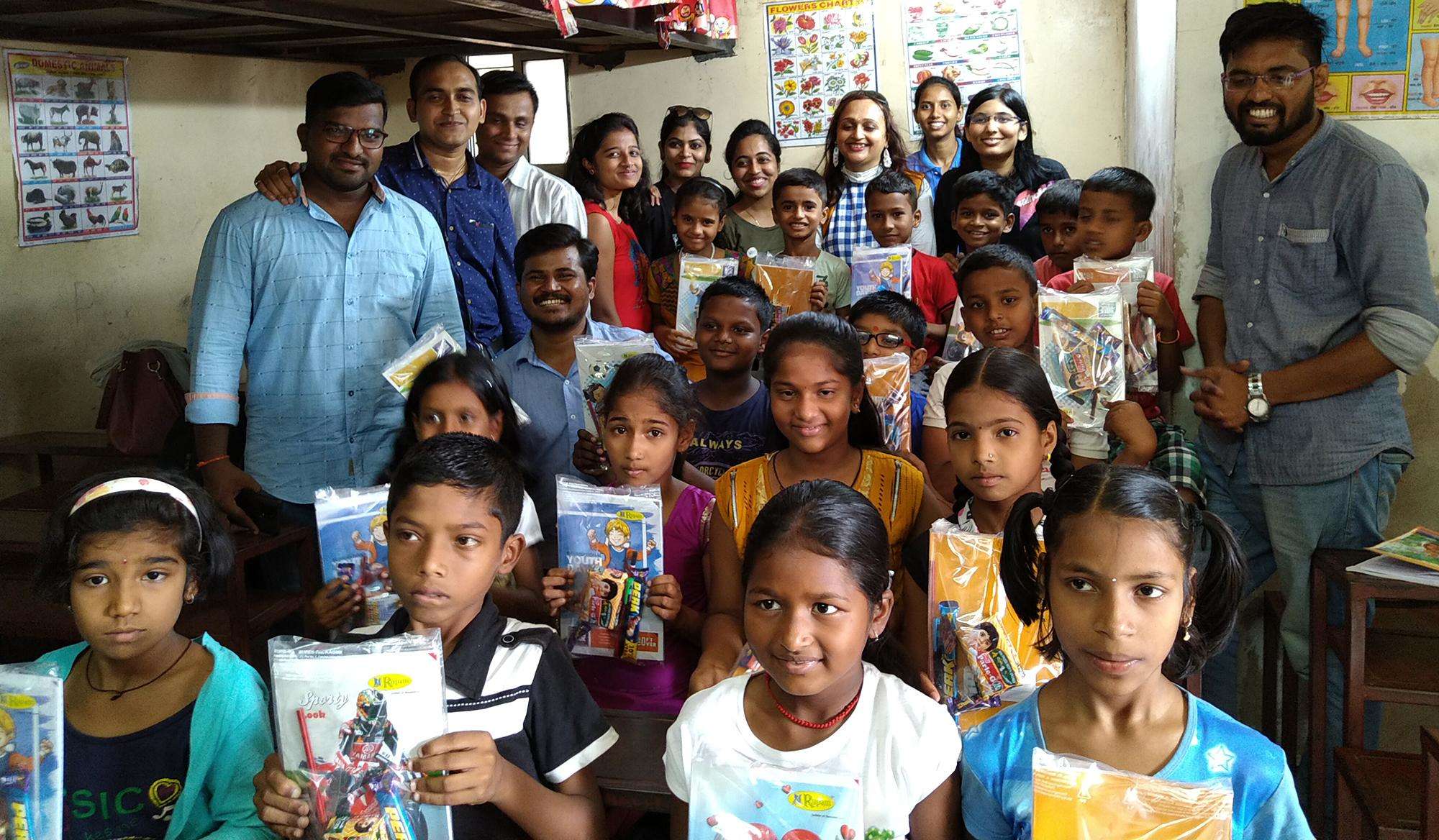 Sai Tahmankar makes 100 children smile on her birthday