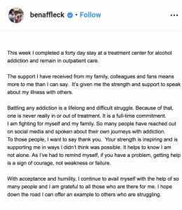 Ben affleck wants divorce process as soon as possible.