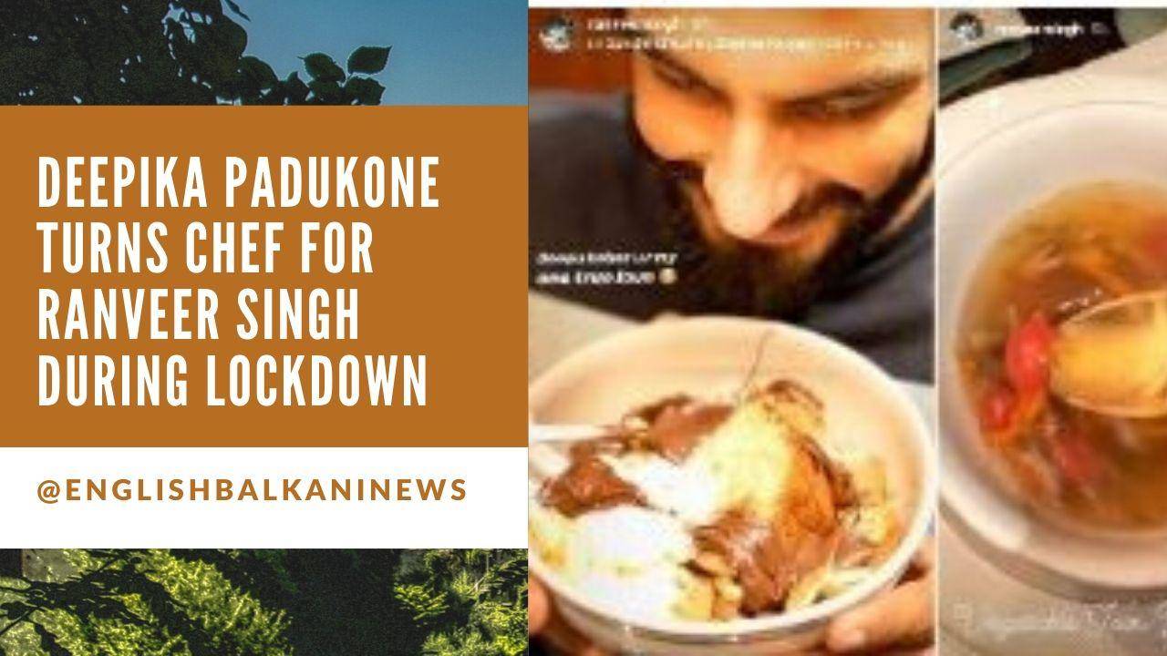 Deepika Padukone Turns Chef For Ranveer Singh During Lockdown