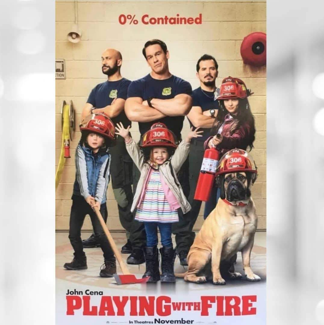 ​Playing With Fire starring John Cena Trailer Is Out.