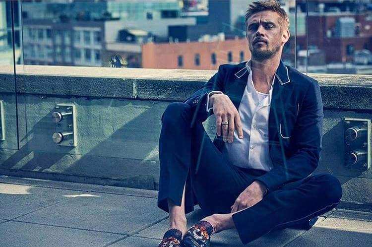 Boyd Holbrook was teriffied from Arnold Schwarzenegger’s.