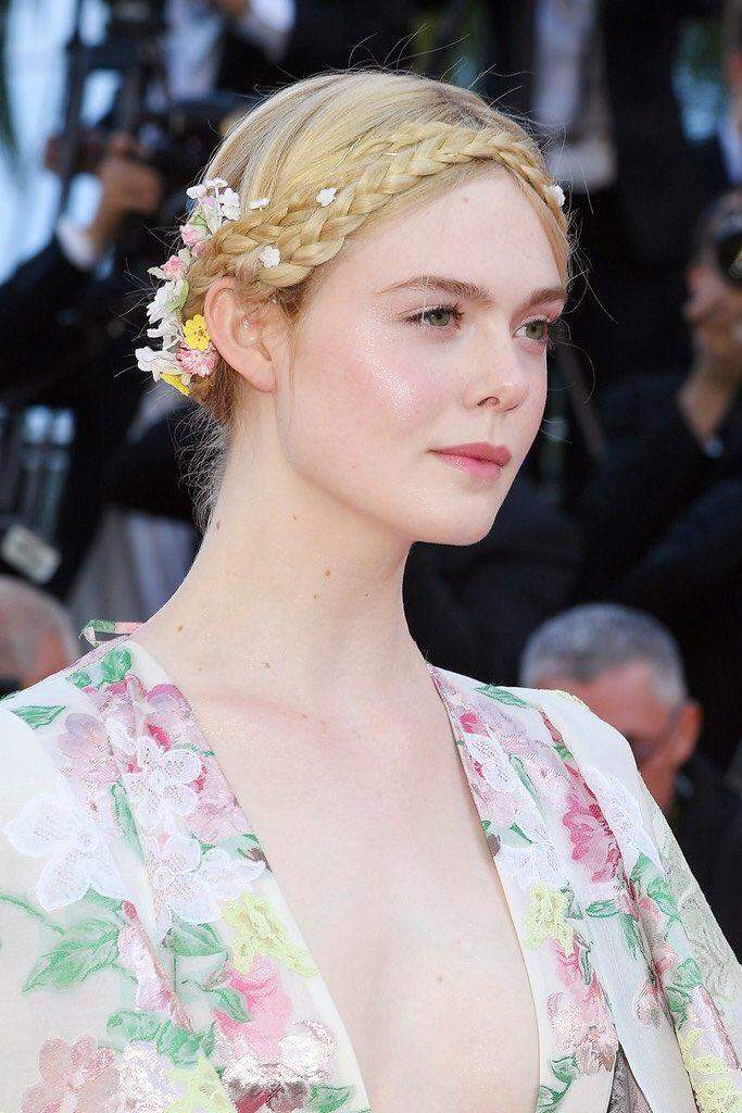 Elle Fanning is dotting Fairy Princess in Floral Gown at Cannes 2019!