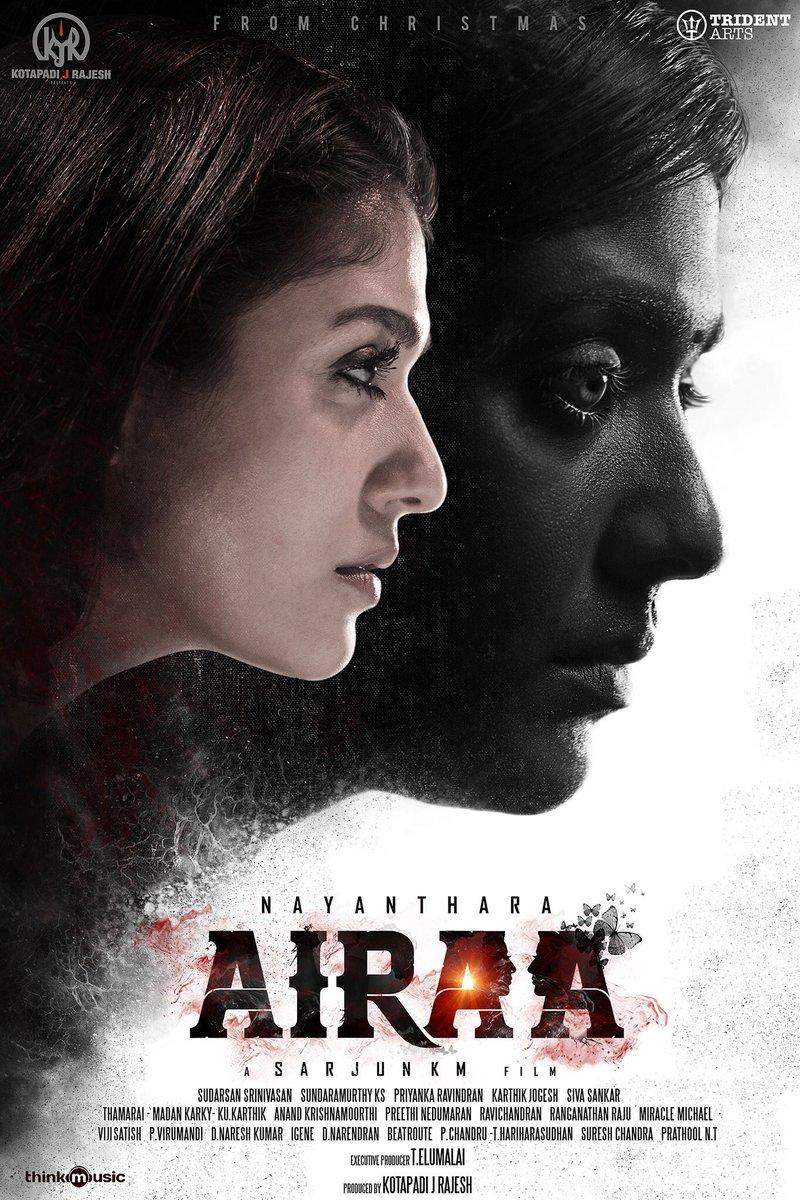 AIRAA first look: Nayanthara’s film release date with an intense poster!