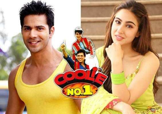 Varun Dhawan And Sara Ali Khan Marks Coolie No 1 Wrap Up With A Grand Party