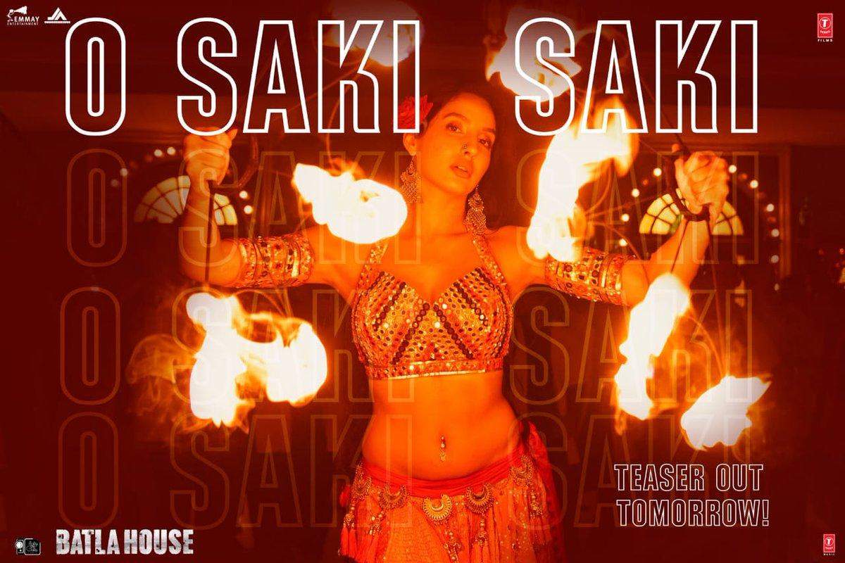 Saki Saki First Look Out, Teaser Tomorrow….
