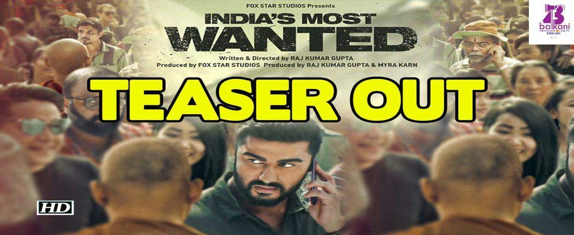 Check Out Arjun Kapoor’s Intense New Avatar in India’s Most Wanted