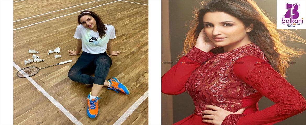 Parineeti Chopra in Training Mode For Saina