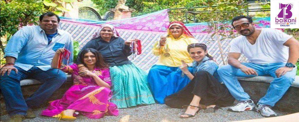 Taapsee Pannu shares fresh pic from her upcoming film ‘Saand Ki Aankh’