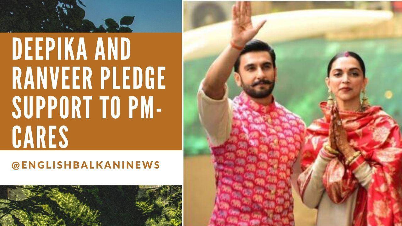 Deepika And Ranveer Pledge Support To PM-CARES