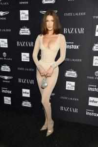 Bella Hadid shocking outfit.