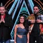 Badshah & Matt Hardy at Indian Idol Session 10 for Shoot Special Episode-2