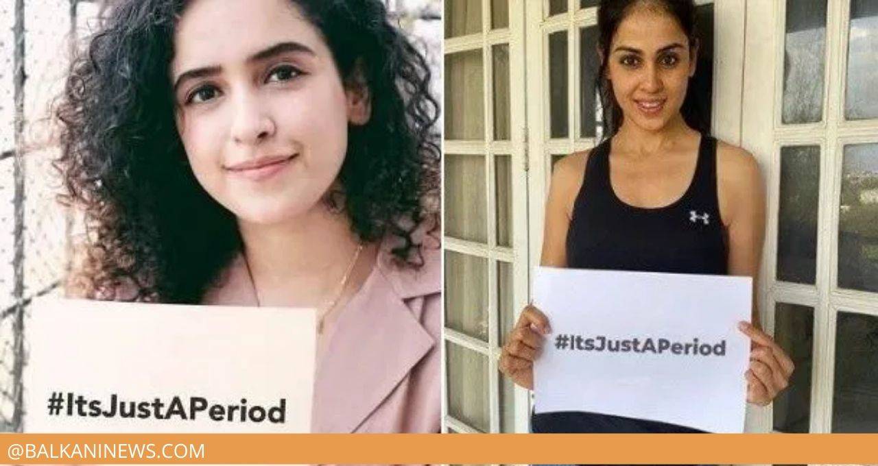 Sanya Malhotra And Genelia Dsouza Support Its Just A Period Campaign