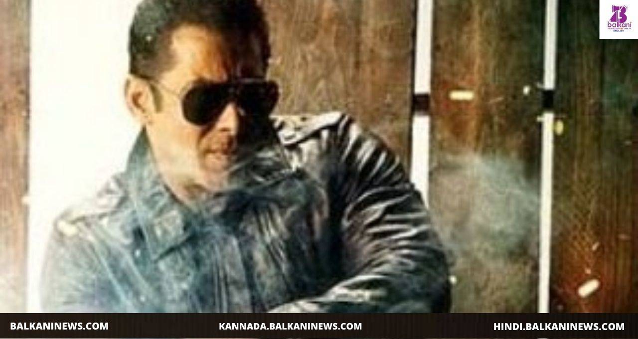 "​Salman Khan Resume The Shoot Of Radhe".