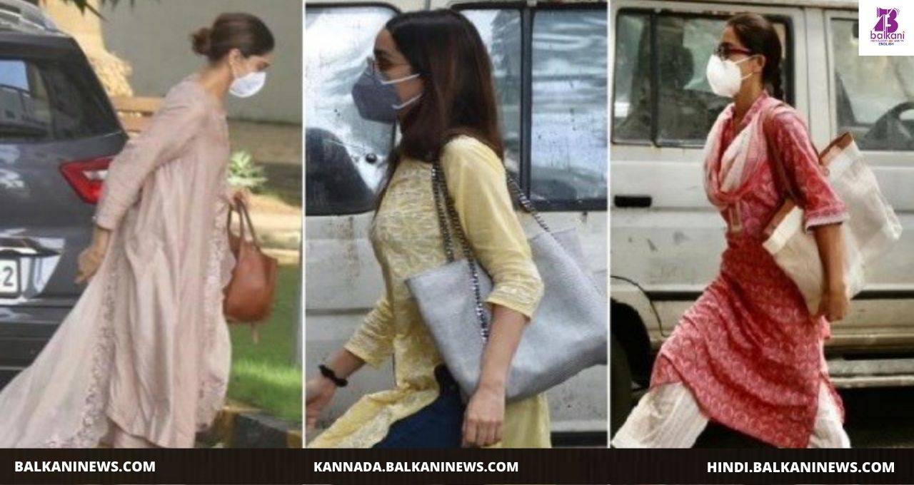 ​"Deepika Padukone, Shraddha Kapoor And Sara Ali Khan At NCB Office For Drug Probe".