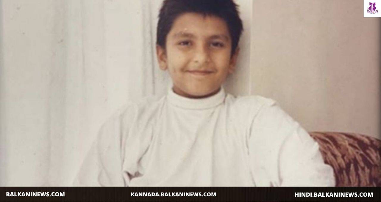 Ranveer Singh shares his childhood picture as a ‘stylish’ boy