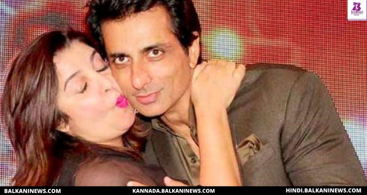 "​Sonu Sood wishes Happy Birthday to Farah Khan with a special note".