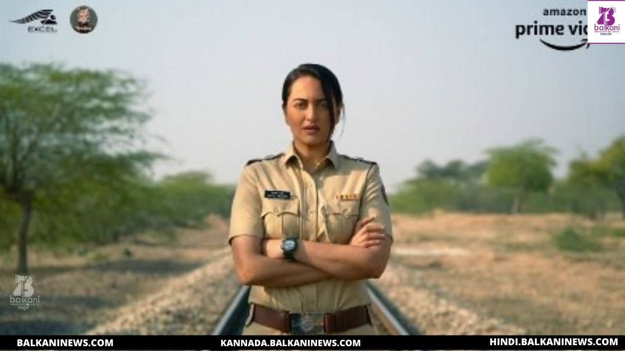 "Sonakshi Sinha unveils her first look from ‘Fallen’; looks fierce as a police officer".