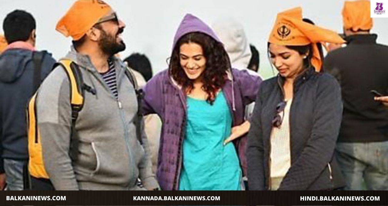 "Movie ‘Manmarziyaan’ Completes 2 Years, Taapsee Pannu Shares A BTS Picture".