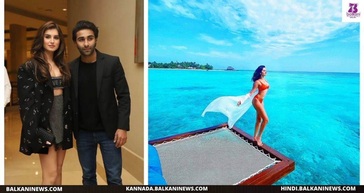 "Tara Sutaria rings in her 25th birthday in the Maldives with rumoured boyfriend Aadar Jain".