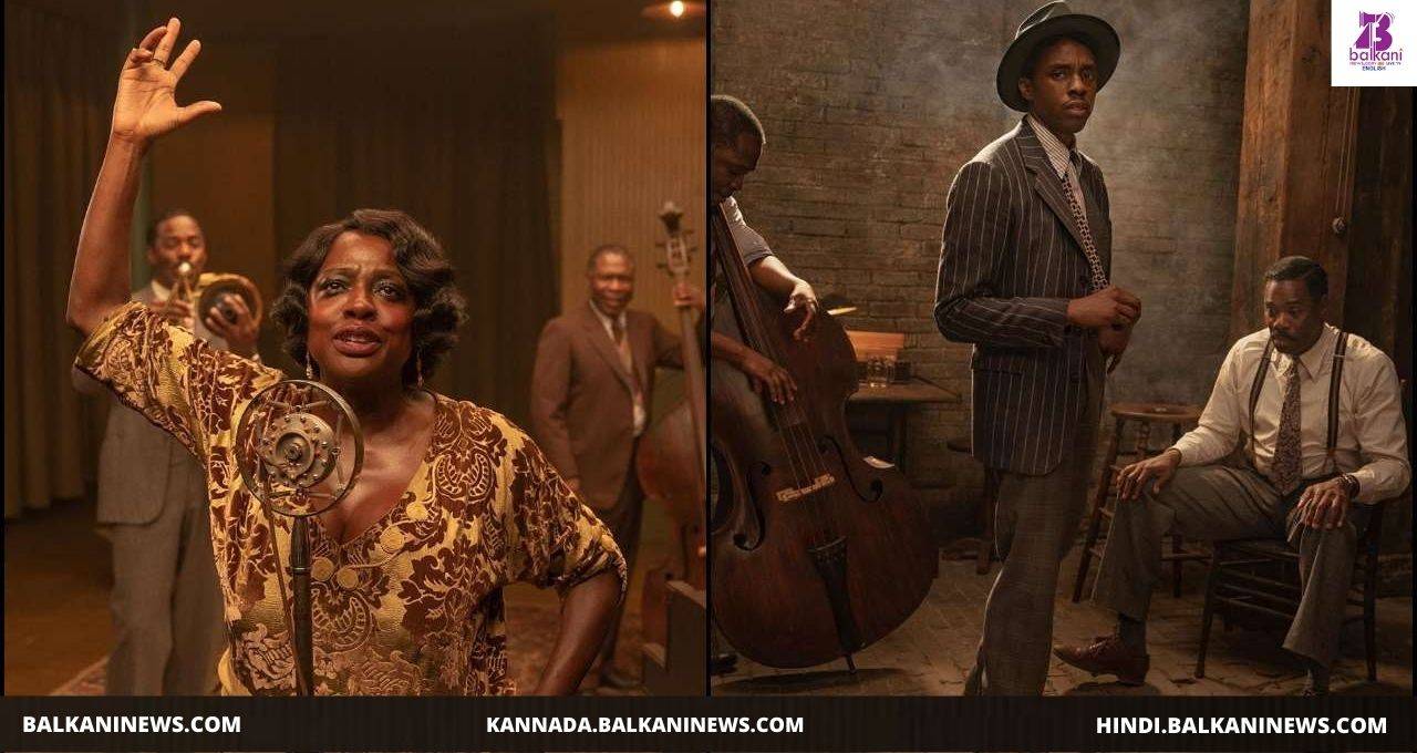 "​Chadwick Boseman And Viola Davis In Ma Rainey's Black Bottom".