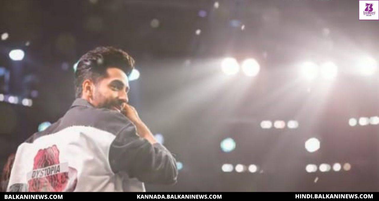 "Ayushmann Khurrana pens an emotional note while he misses being on stage".