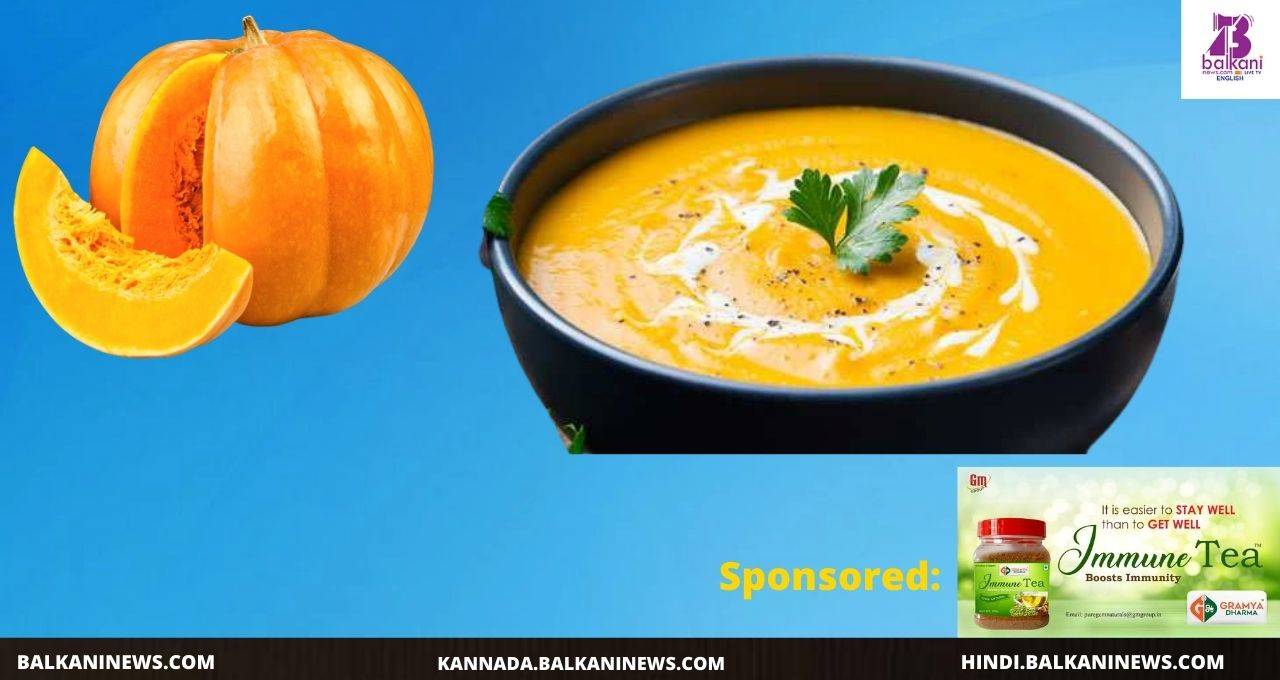 Pumpkin Soup to Boost Immunity