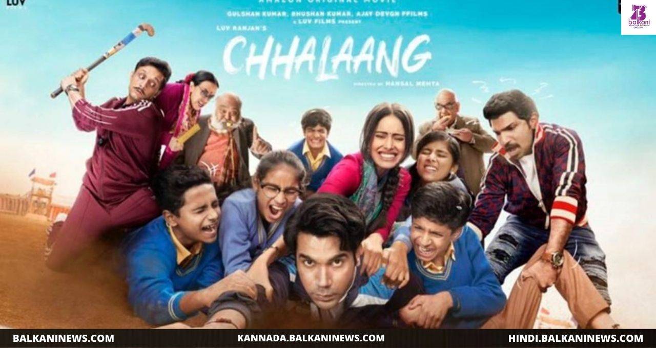 "Nushrratt Bharuccha shares making video of ‘Chhalaang’;".