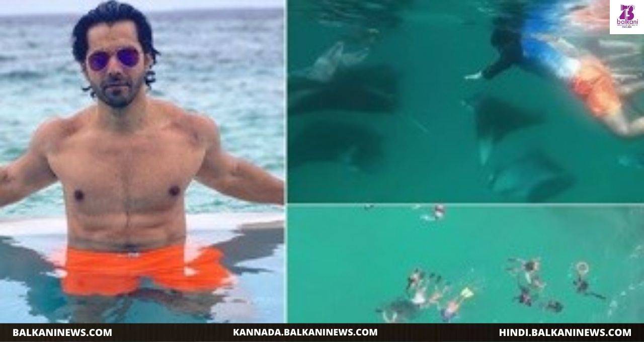 "Varun Dhawan Turns Scuba Diver In Maldives".