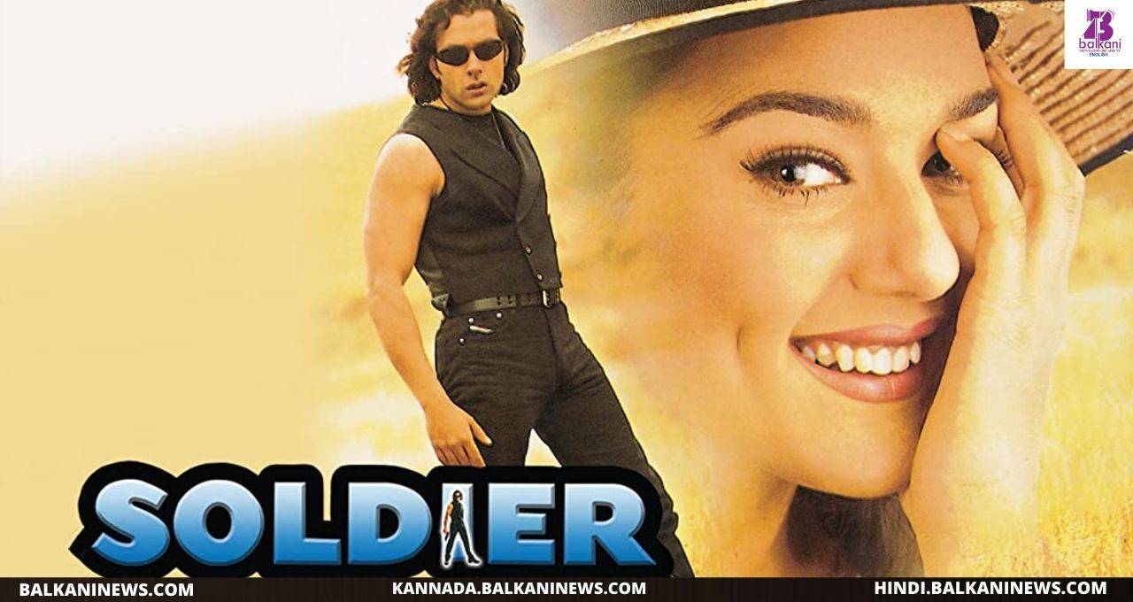 "Preity Zinta and Bobby Deol starrer ‘Soldier’ completes 22 years; Preity calls it as ‘the super hot and cool movie’".