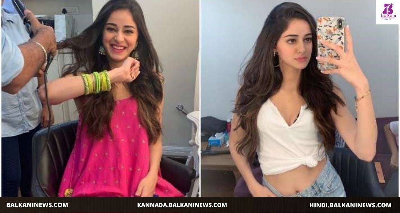 "Ananya Panday shares pictures of her first look test as Pooja from ‘Khaali Peeli’".