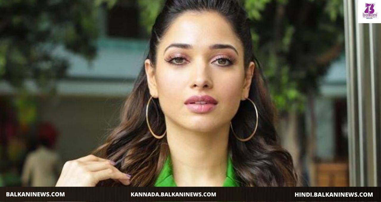 "I will recover fully from Covid-19 says Tamannaah Bhatia after getting discharged from the hospital".
